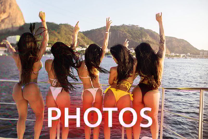 Shemale Yacht party on catamaran